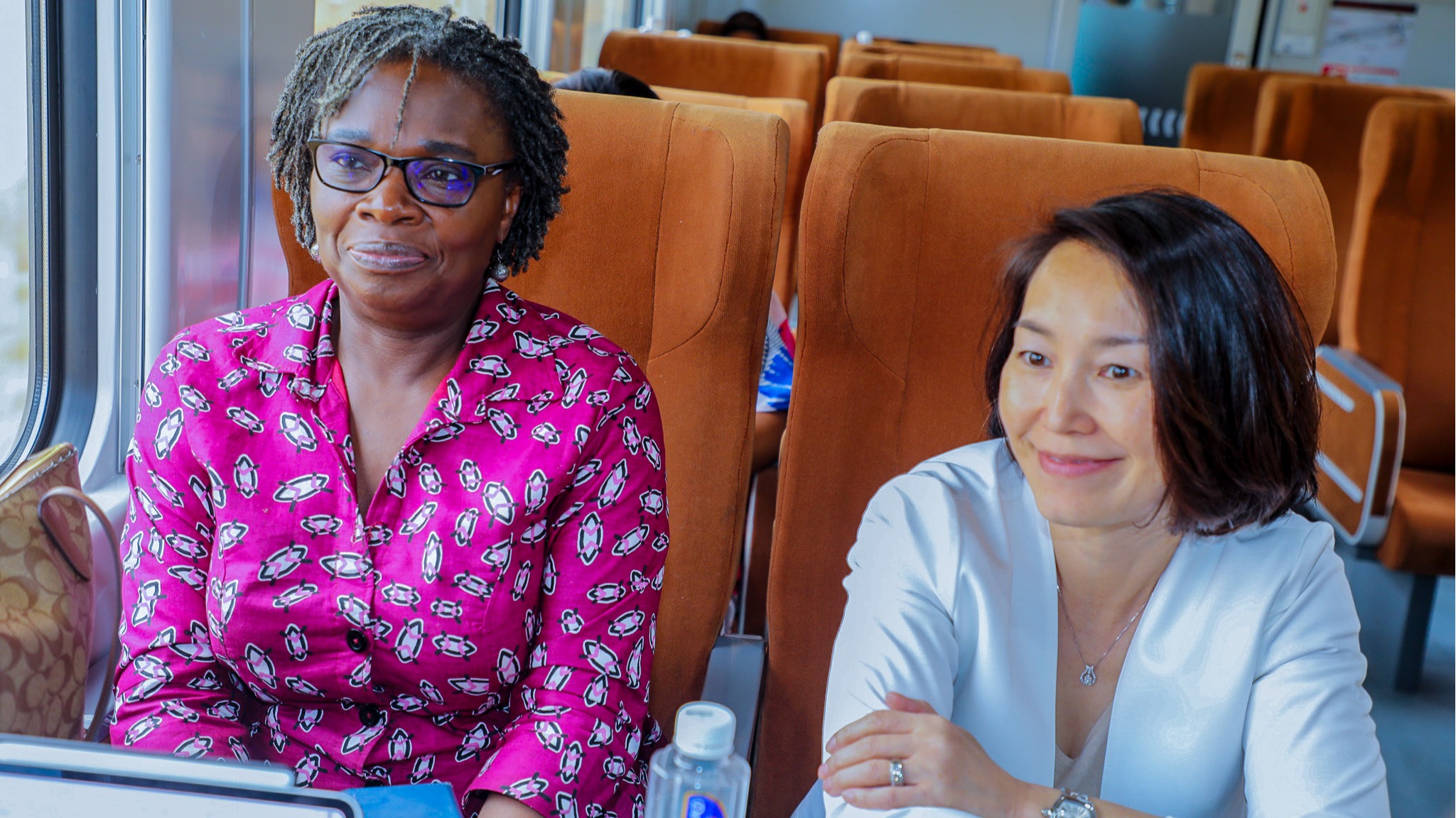 MAKAMU WA RAIS BENKI YA DUNIA ASAFIRI KWA SGR