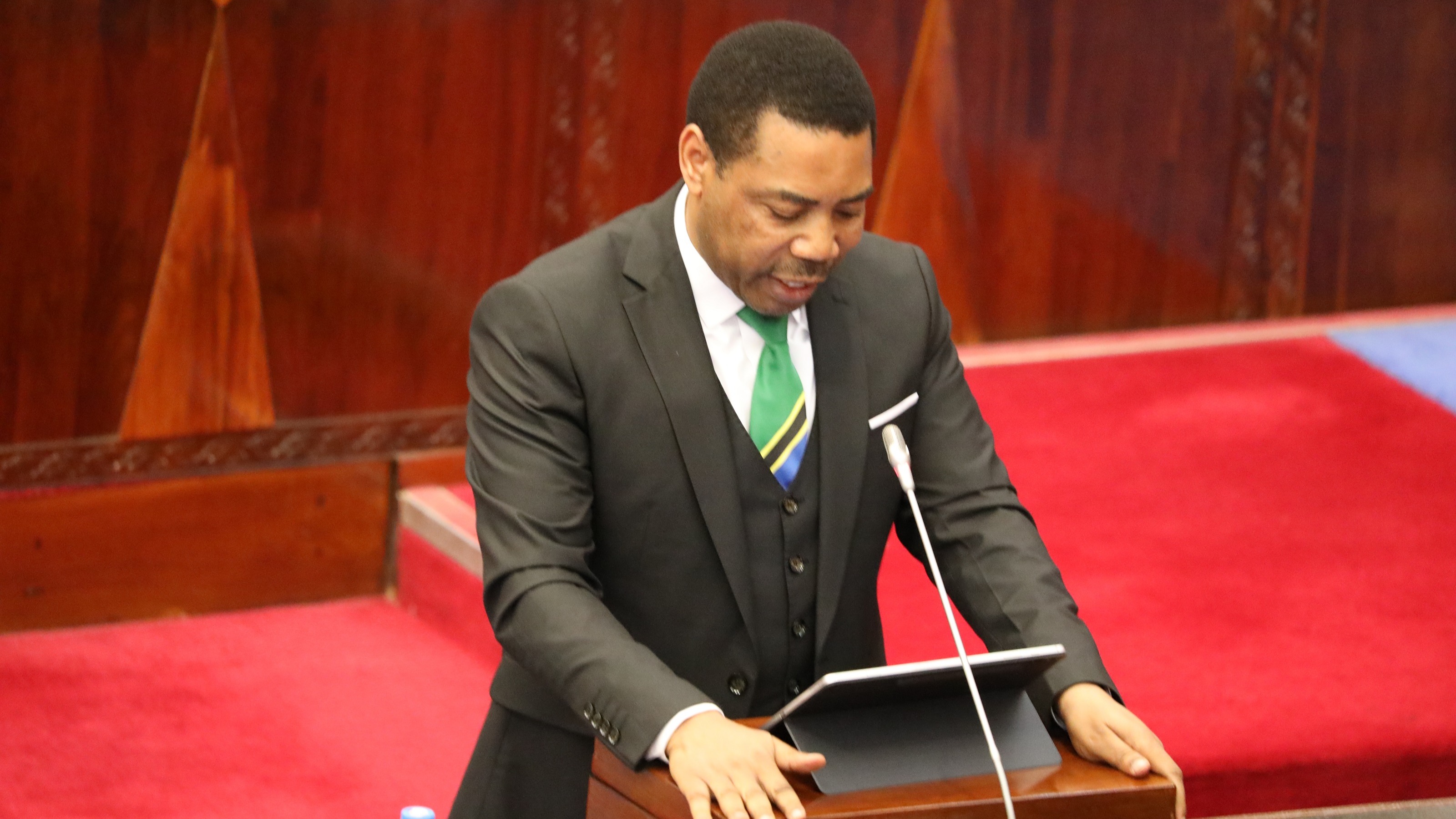 MAELEZO YA WAZIRI WA FEDHA NA MIPANGO, MHESHIMIWA DKT. MWIGULU LAMECK NCHEMBA MADELU (MB), AKIWASILISHA BUNGENI MUSWADA WA SHERIA YA FEDHA WA MWAKA 2022