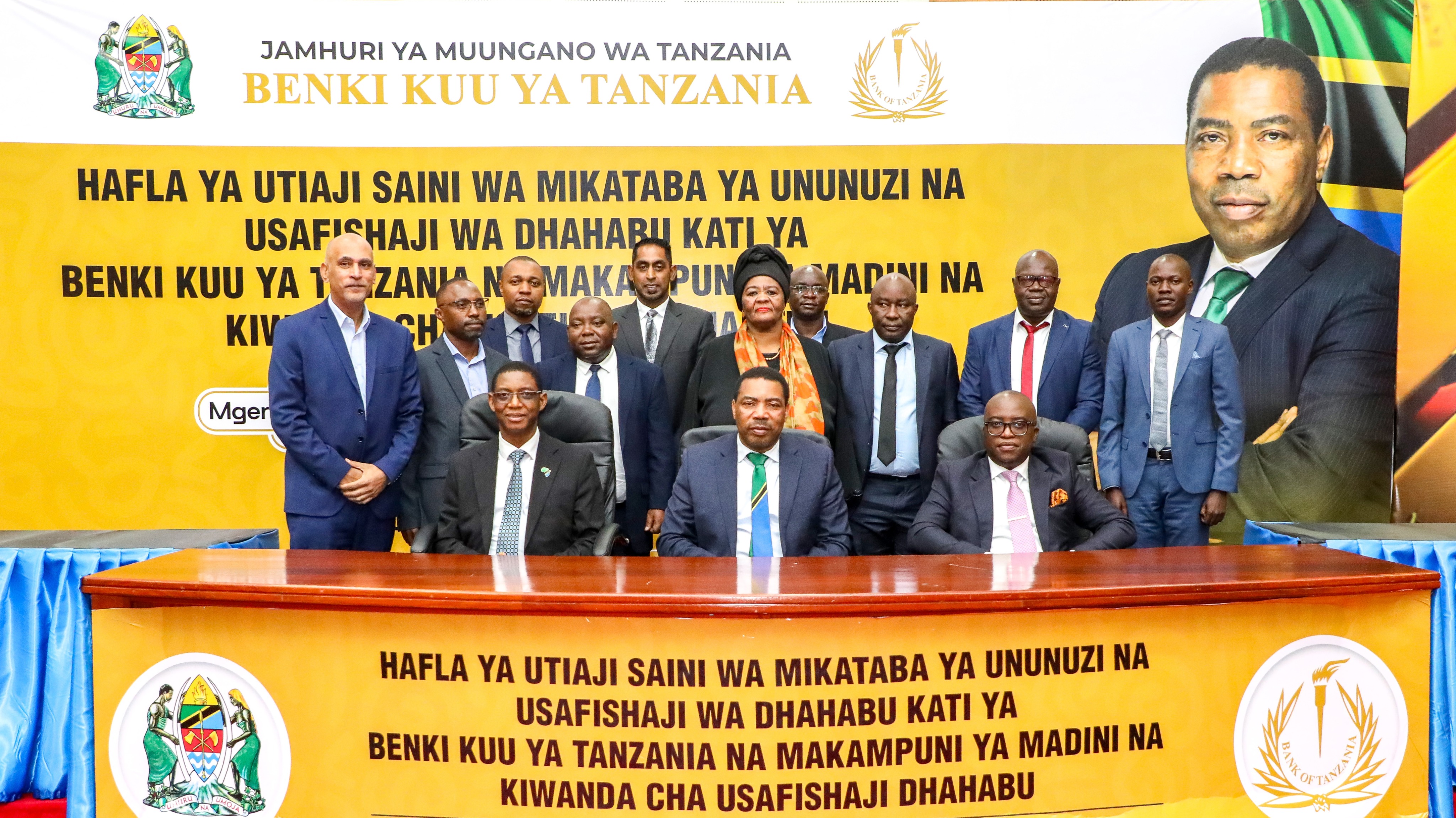 SERIKALI YASAINI MIKATABA YA UNUNUZI NA USAFISHAJI DHAHABU
