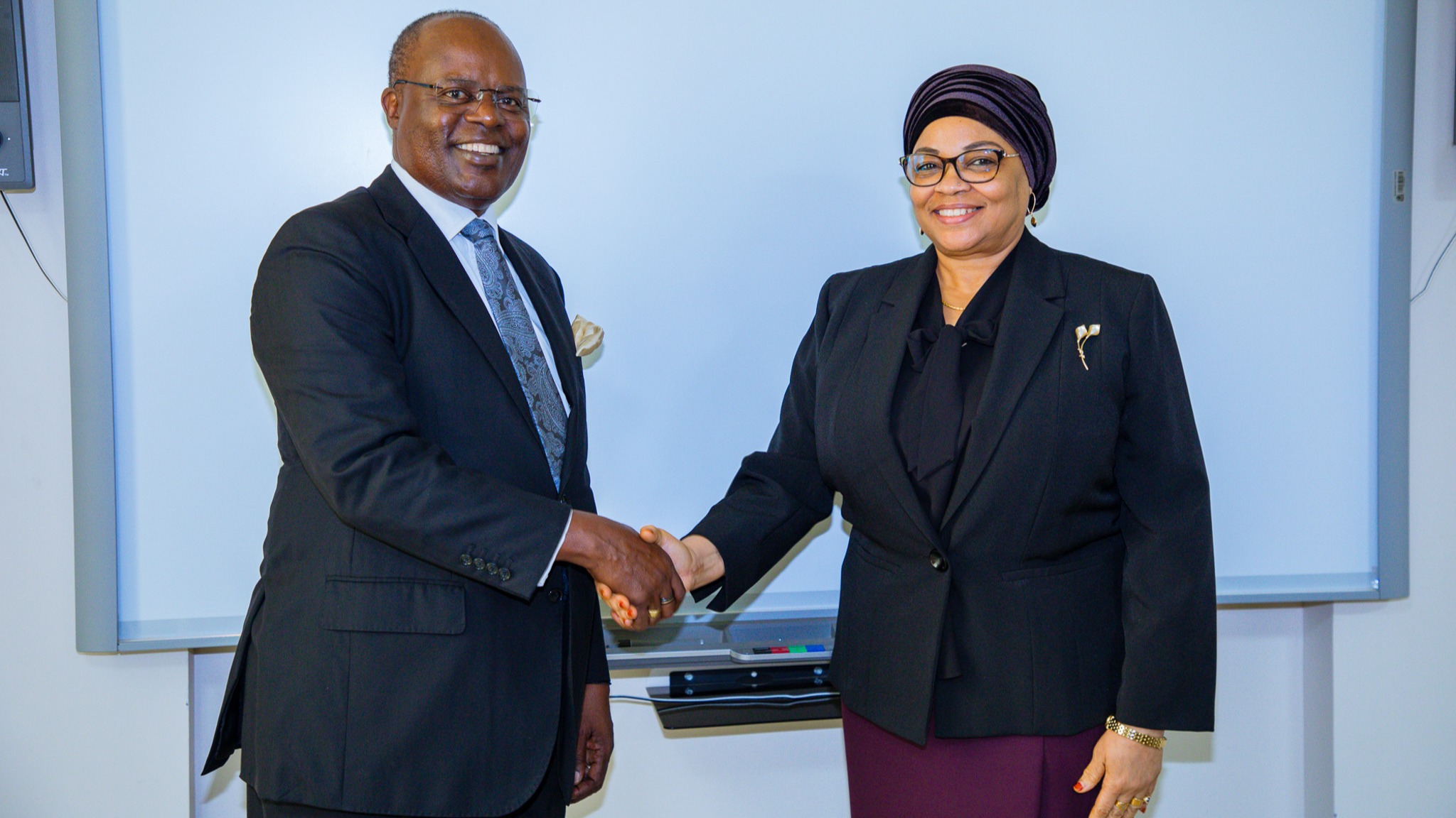 DKT. NATU MWAMBA AKUTANA NA MKURUGENZI MTENDAJI WA MEFMI